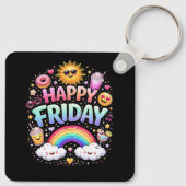 Happy Friday Schlüsselanhänger (Rückseite)