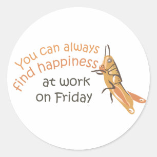 Happy Friday Sticker