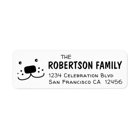 Happy Friendly Puppy Dog - Funny Pet Smile (Vorne)