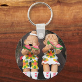 Happy Friends Schlüsselanhänger (Vorderseite)