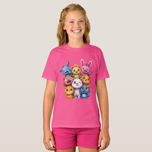 Happy Friends T-Shirt (Vorne ganz)