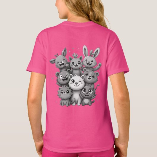 Happy Friends T-Shirt (Rückseite)