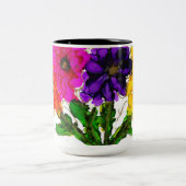 Happy Friends Zweifarbige Tasse (Mittel)