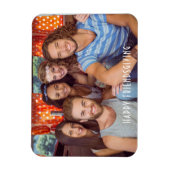 Happy Friendsgiving Erntedank Custom Foto Magnet (Vertikal)