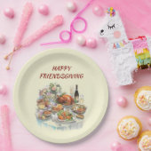 Happy Friendsgiving | Erntedank Paper Teller (Party)