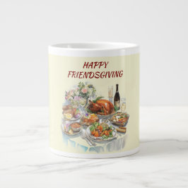 Happy Friendsgiving | Erntedank Tasse