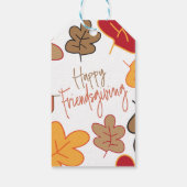 Happy Friendsgiving Gift Tag Geschenkanhänger (Rückseite)