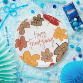 Happy Friendsgiving Paper Plate Pappteller (Party)