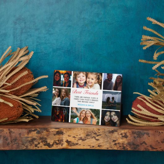 Happy Friendship Day 8 Foto Fotoplatte (Seite)