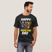 Happy Friendship Day Best Friend Squad Best Friend T-Shirt (Vorne ganz)