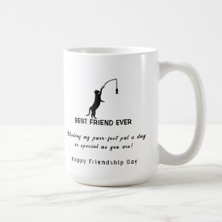 Happy Friendship Day Beste Freundschaft Angeln Kaffeetasse
