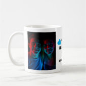 Happy Friendship Day Custom Foto Kaffeetasse (Links)