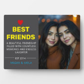 Happy Friendship Day Foto Fotoplatte (Vorderseite)