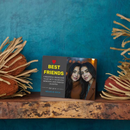 Happy Friendship Day Foto Fotoplatte (Seite)