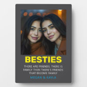 Happy Friendship Day Foto Fotoplatte (Vorderseite)