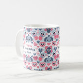 Happy Friendship Day Geschenk Idee Kaffeetasse (Vorderseite Links)