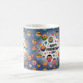 Happy Friendship Day Geschenk Idee Kaffeetasse (Mittel)