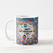 Happy Friendship Day Geschenk Idee Kaffeetasse (Links)