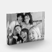 Happy Friendship Day MONOCHROME BESTIES FOREVER Fotoblock (Links)