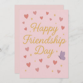 Happy Friendship Day Party Invitation Einladung