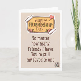 Happy Friendship Day - Quote Karte