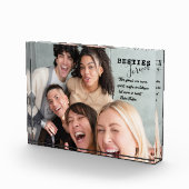 Happy Friendship Day QUOTES für immer Fotoblock (Rechts)