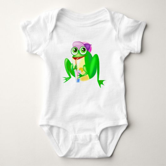 Happy Frog Baby Bodysuit Baby Strampler (Vorderseite)