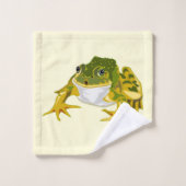 Happy Frog Bath Handtuch Set (Waschlappen)