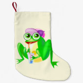 Happy Frog Christmas Strumpf Kleiner Weihnachtsstrumpf (Vorderseite)