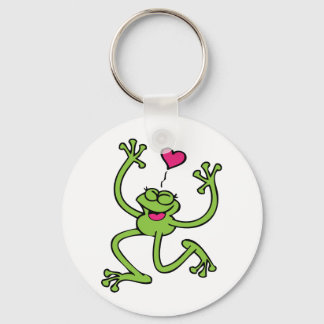 Happy Frog Dancing Schlüsselanhänger
