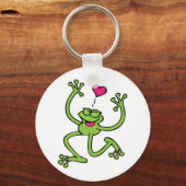 Happy Frog Dancing Schlüsselanhänger (Vorderseite)