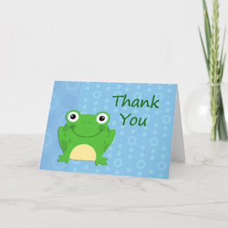 Happy Frog Danke-Card Dankeskarte