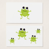 Happy Frog Gift Card (Vorne & Hinten)