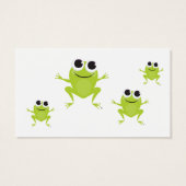 Happy Frog Gift Card (Rückseite)