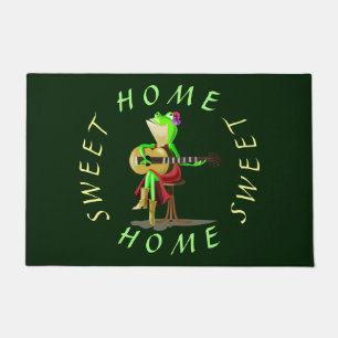 Happy Frog Gitarre spielen Funny Zuhause Doormat Fußmatte