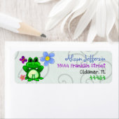 Happy Frog in der Frühjahrs-RÜCKSENDEADRESSE (Insitu)