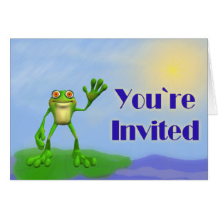 Happy Frog-Invite