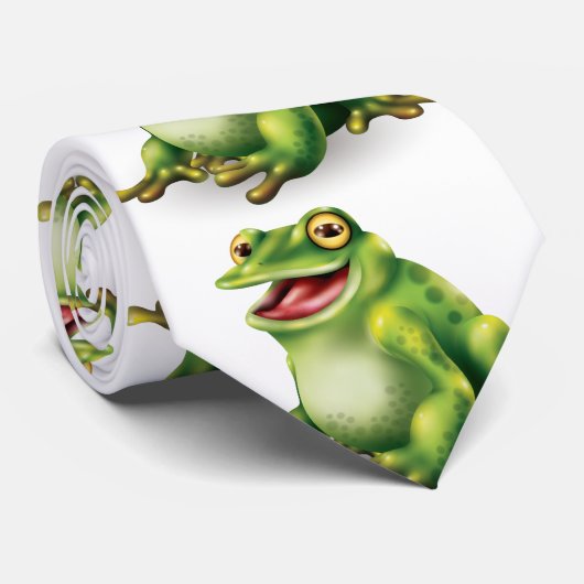 Happy Frog Krawatte (Gerollt)