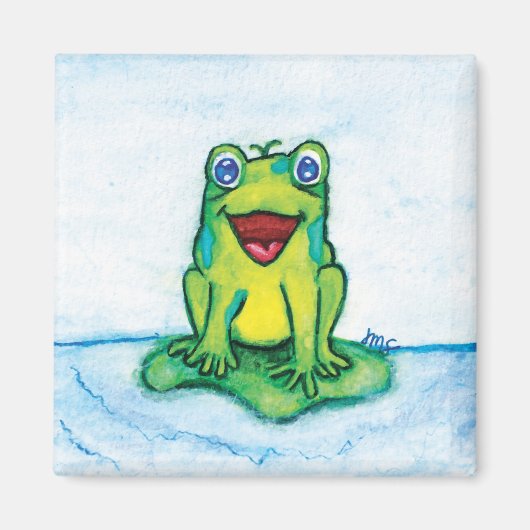 Happy Frog Magnet (Vorne)