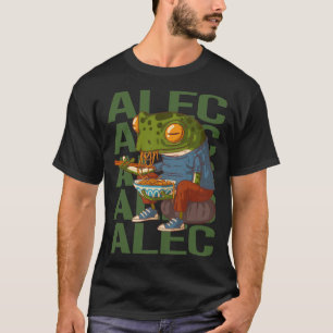 Happy Frog - Name Alec T-Shirt