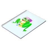 Happy Frog Notebook Notizblock (Linke Seite)
