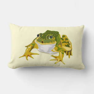 Happy Frog Pillow Lendenkissen