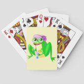 Happy Frog Playing Cards - Benutzerdefinierte Farb Spielkarten (Rückseite)