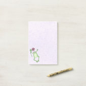 Happy Frog Post-it Klebezettel (Auf Schreibtisch)