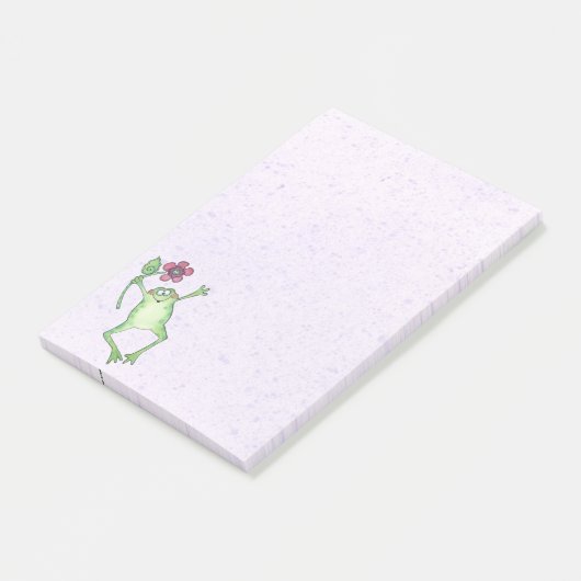 Happy Frog Post-it Klebezettel (angewinkelt)