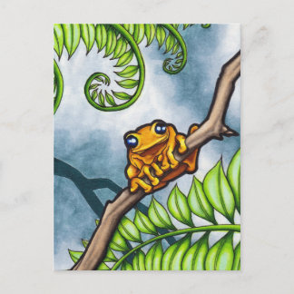 Happy Frog Postkarte