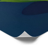 Happy Frog Princess in Lotus Waits For The Prince Poster (Ecke)