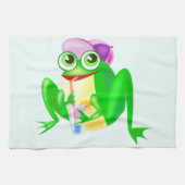 Happy Frog Sunny Kitchen Handtuch (Horizontal)