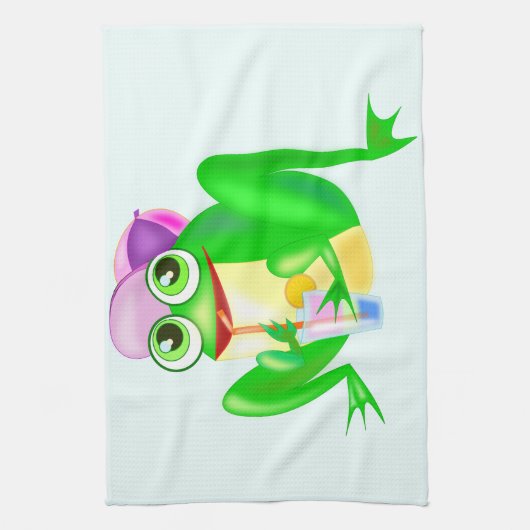 Happy Frog Sunny Kitchen Handtuch (Vertikal)