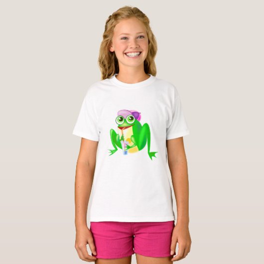 Happy Frog T - Shirt (Vorne ganz)